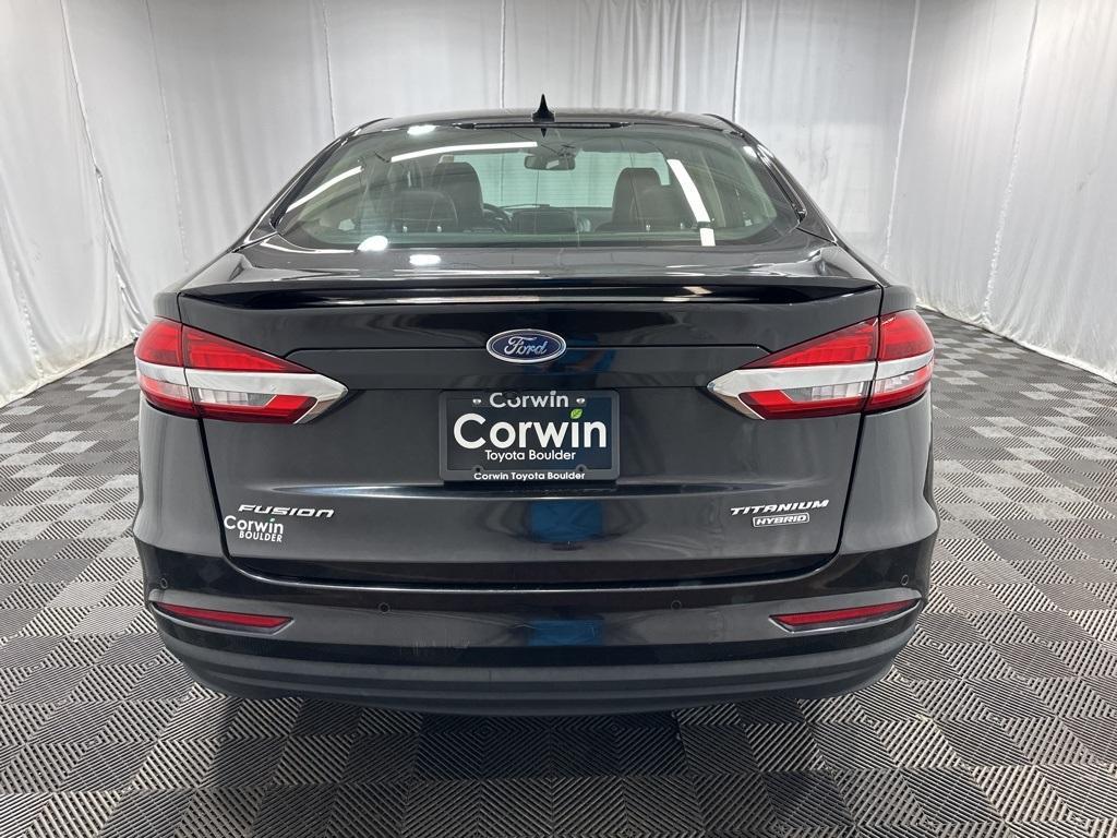 used 2020 Ford Fusion Hybrid car, priced at $17,200