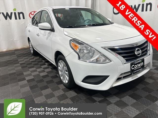 used 2018 Nissan Versa car, priced at $9,500