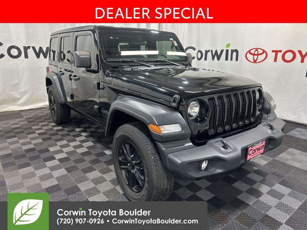 used 2021 Jeep Wrangler Unlimited car, priced at $32,400