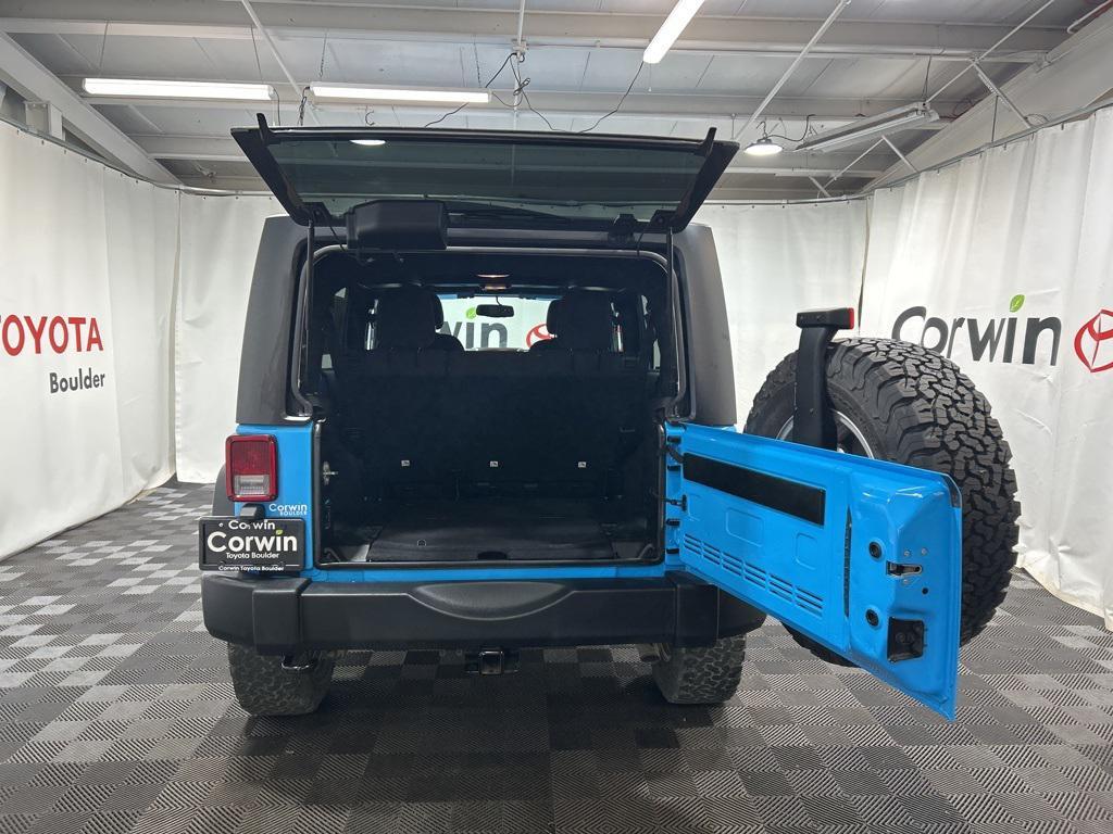 used 2017 Jeep Wrangler Unlimited car, priced at $21,000