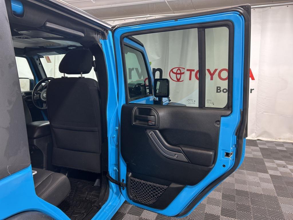 used 2017 Jeep Wrangler Unlimited car, priced at $21,000