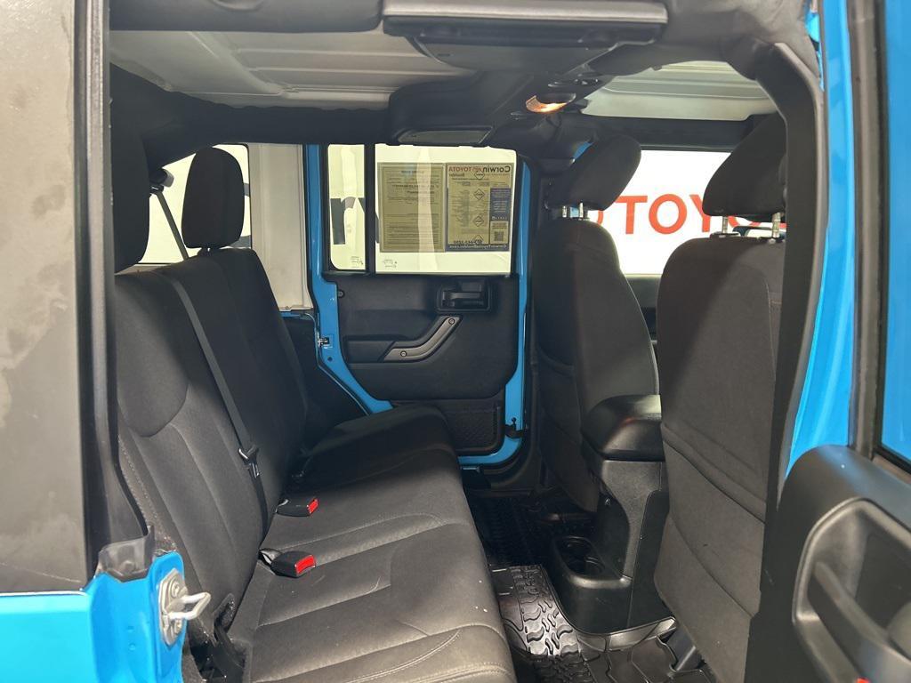 used 2017 Jeep Wrangler Unlimited car, priced at $21,000