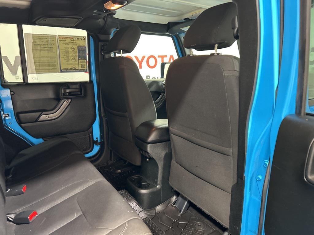 used 2017 Jeep Wrangler Unlimited car, priced at $21,000