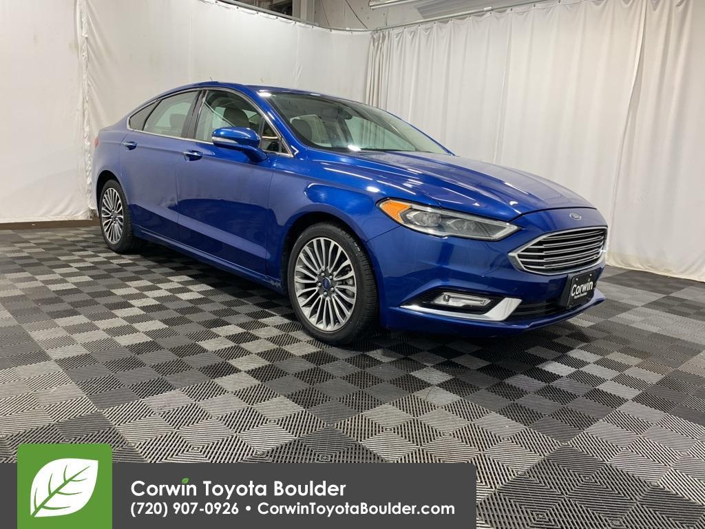 used 2018 Ford Fusion car, priced at $14,400