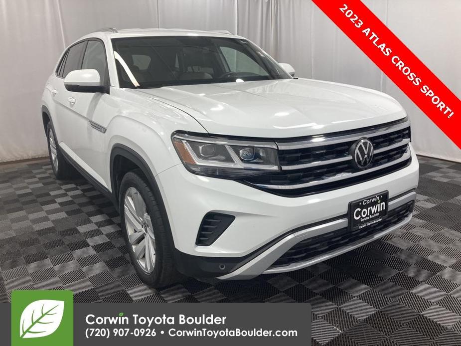 used 2023 Volkswagen Atlas Cross Sport car, priced at $26,500