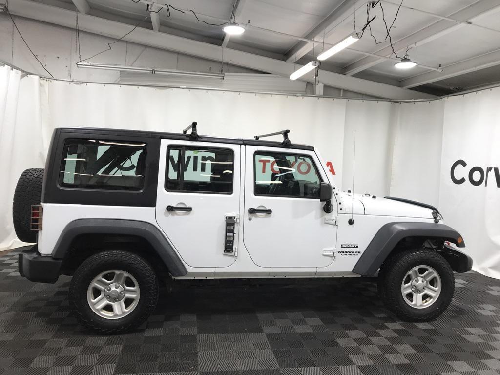 used 2017 Jeep Wrangler Unlimited car, priced at $17,000