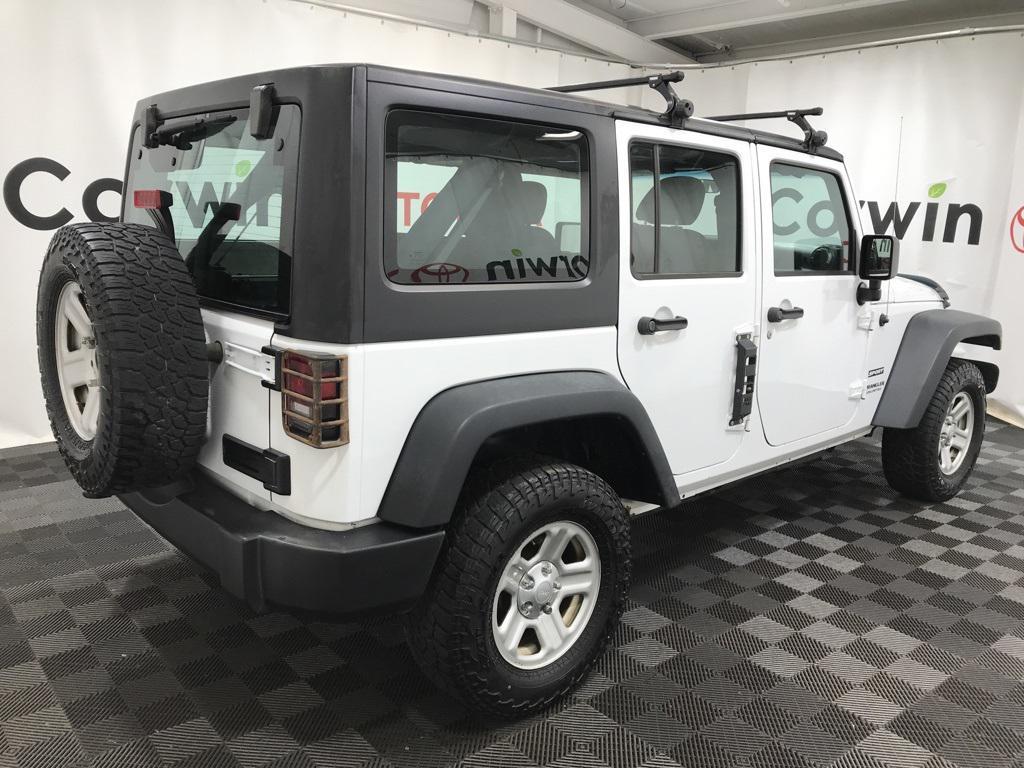 used 2017 Jeep Wrangler Unlimited car, priced at $17,000