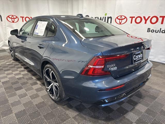 used 2024 Volvo S60 car, priced at $29,800