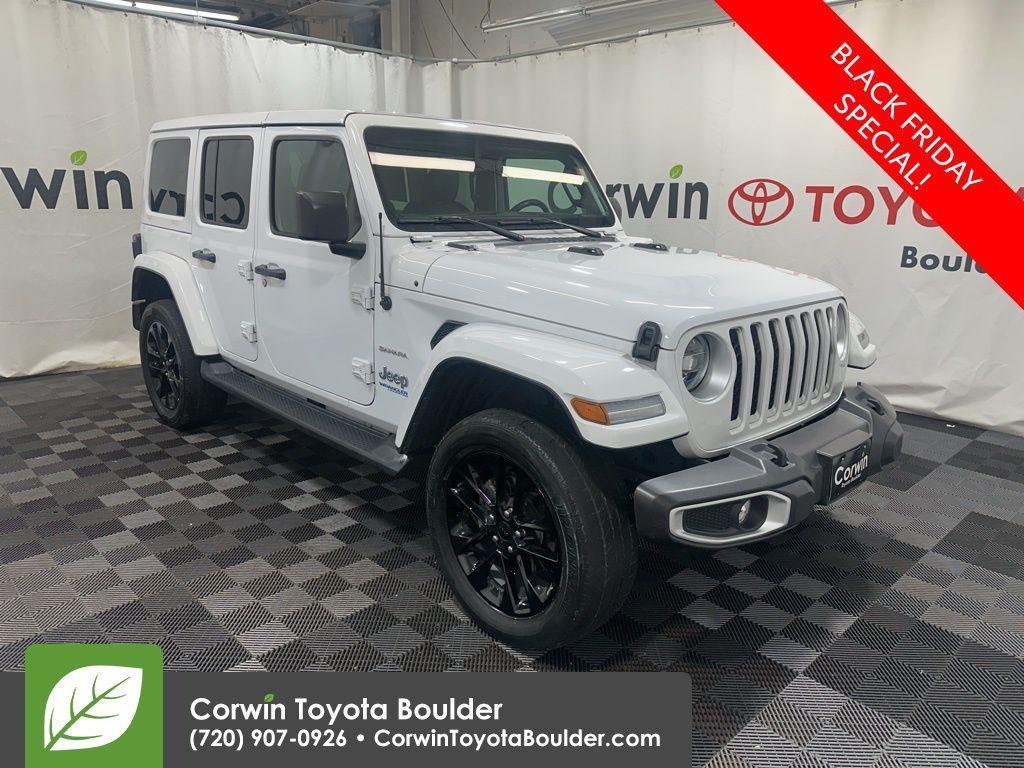 used 2021 Jeep Wrangler Unlimited 4xe car, priced at $26,900
