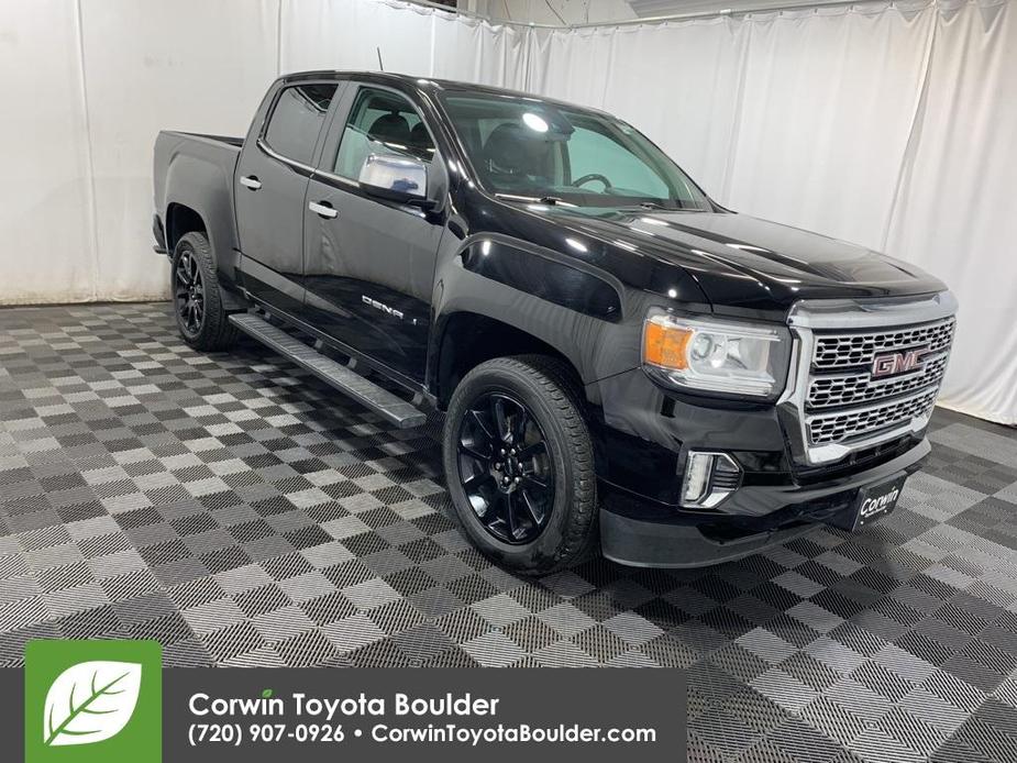 used 2022 GMC Canyon car, priced at $32,500