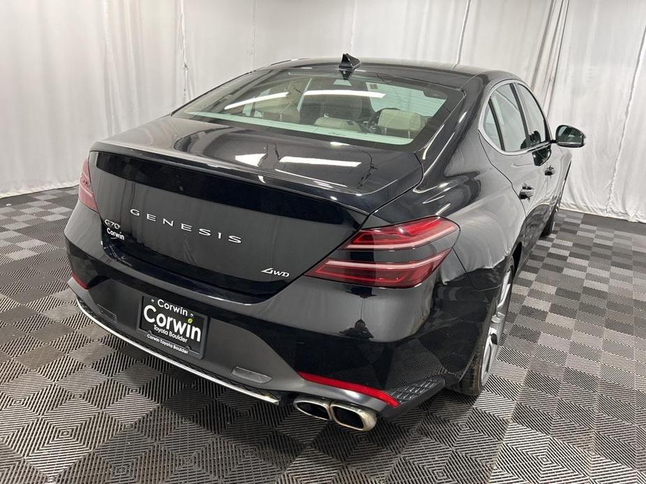 used 2023 Genesis G70 car, priced at $29,500