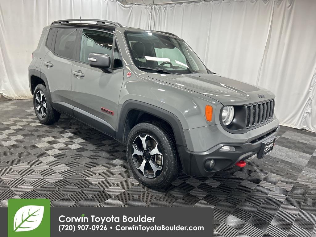 used 2021 Jeep Renegade car, priced at $21,000