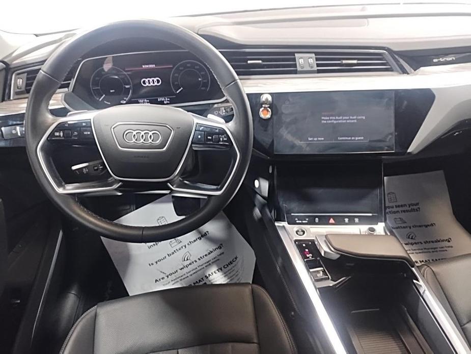 used 2024 Audi Q8 e-tron car, priced at $47,500