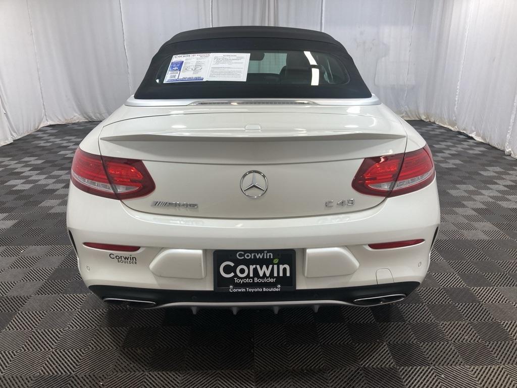 used 2018 Mercedes-Benz AMG C 43 car, priced at $31,100