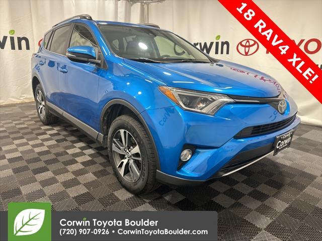 used 2018 Toyota RAV4 car, priced at $21,000