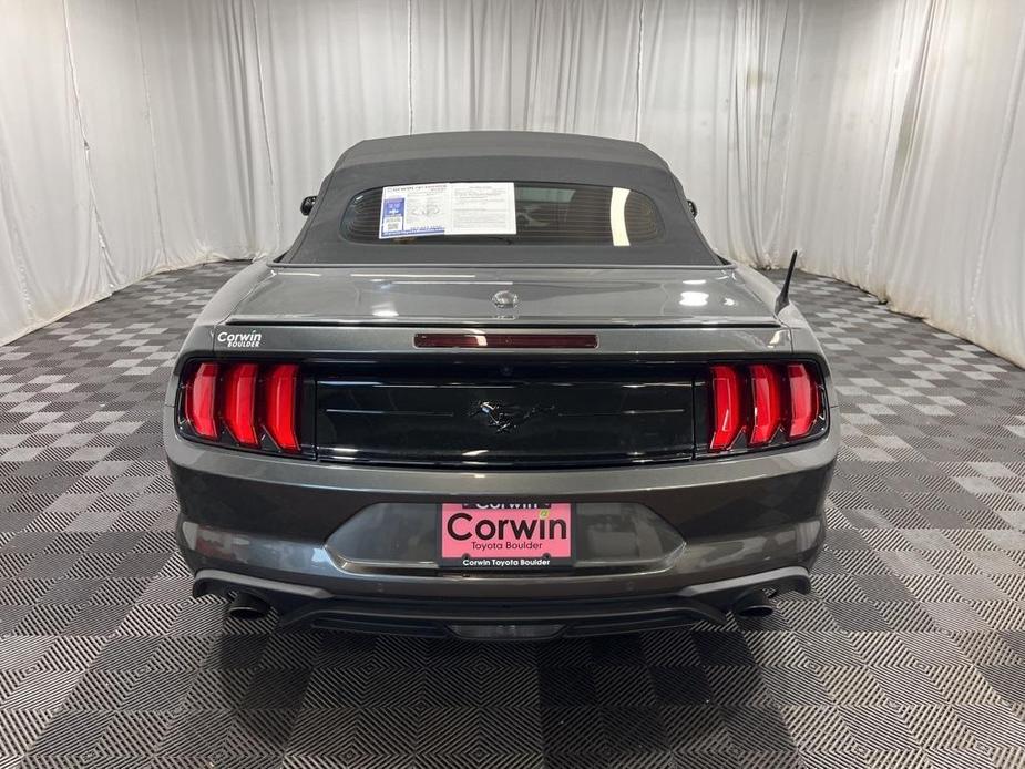 used 2020 Ford Mustang car, priced at $21,650