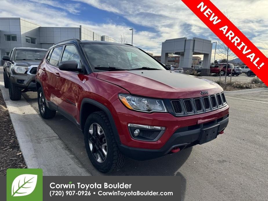 used 2018 Jeep Compass car, priced at $15,000