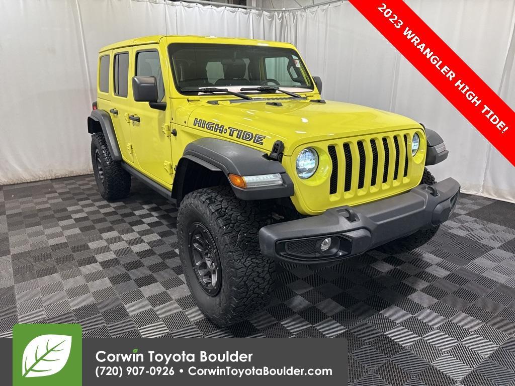 used 2023 Jeep Wrangler car, priced at $39,900