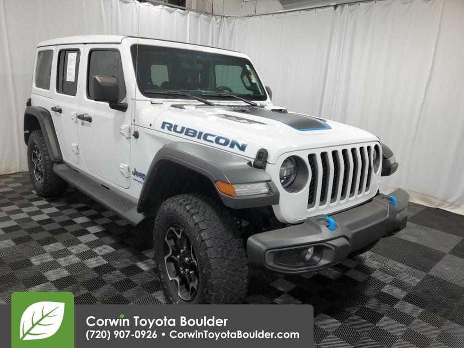 used 2021 Jeep Wrangler Unlimited 4xe car, priced at $44,000