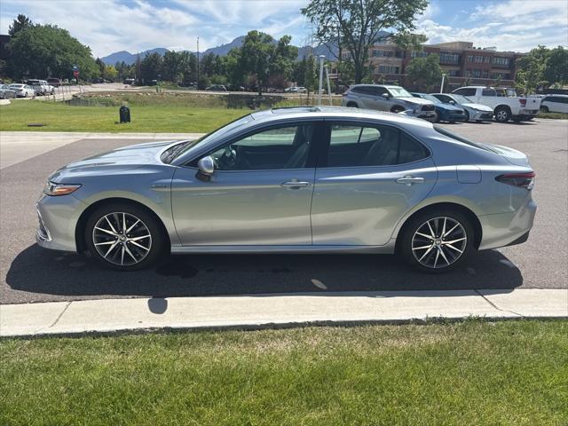 used 2021 Toyota Camry Hybrid car, priced at $23,900