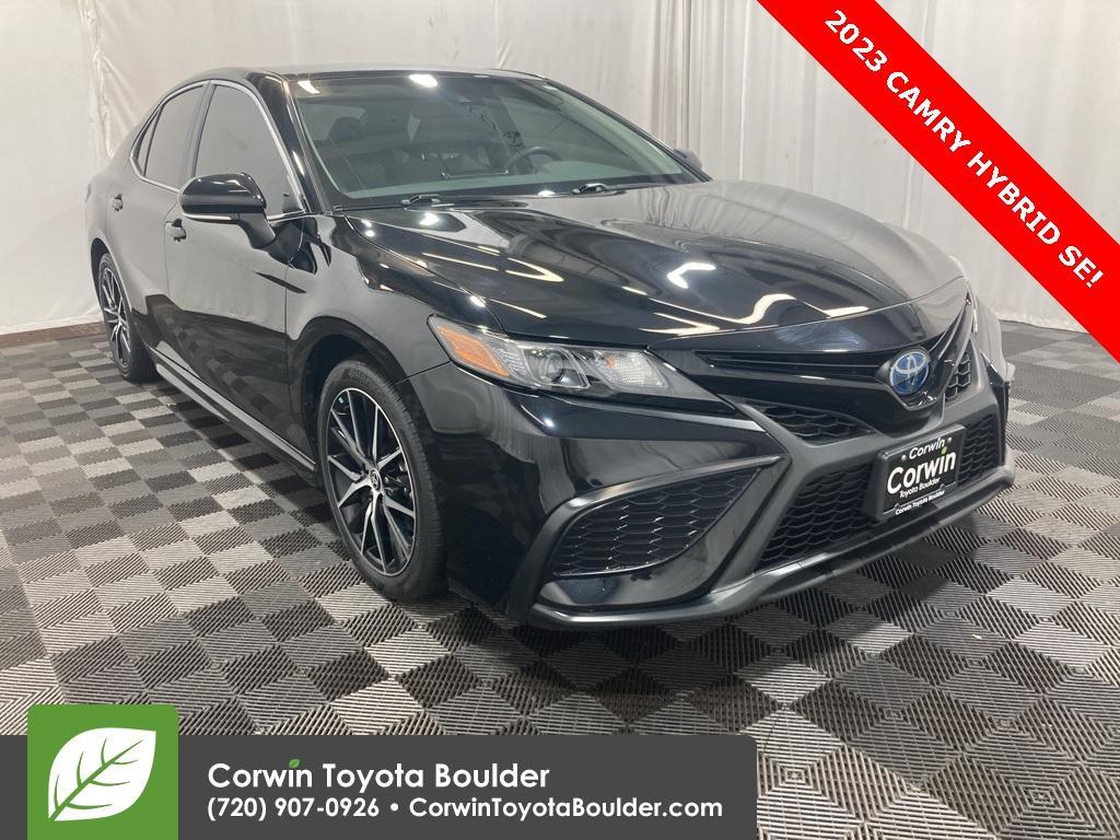 used 2023 Toyota Camry Hybrid car, priced at $28,650