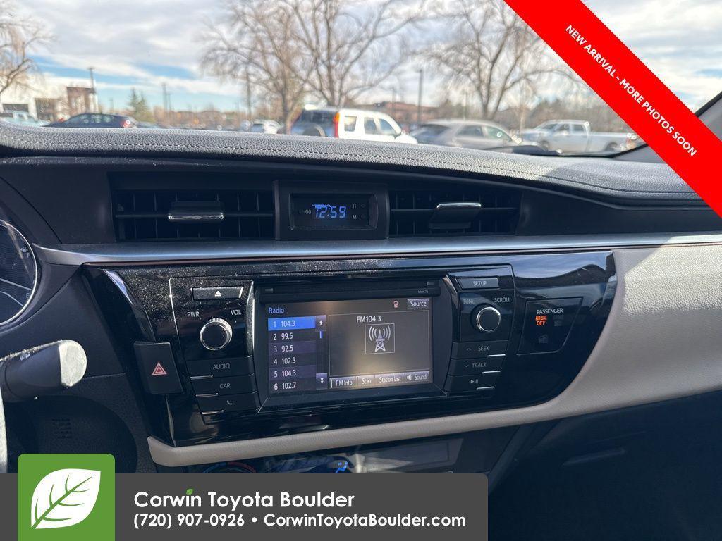 used 2016 Toyota Corolla car, priced at $12,500