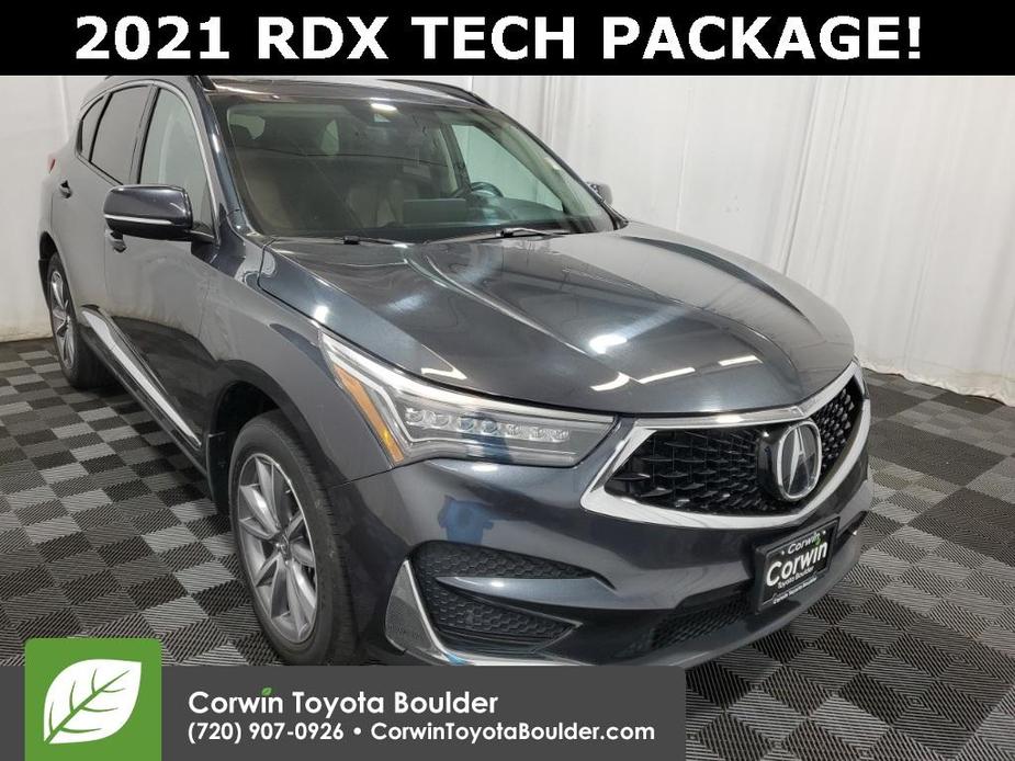 used 2021 Acura RDX car, priced at $29,600