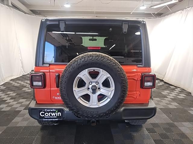 used 2018 Jeep Wrangler Unlimited car, priced at $26,000