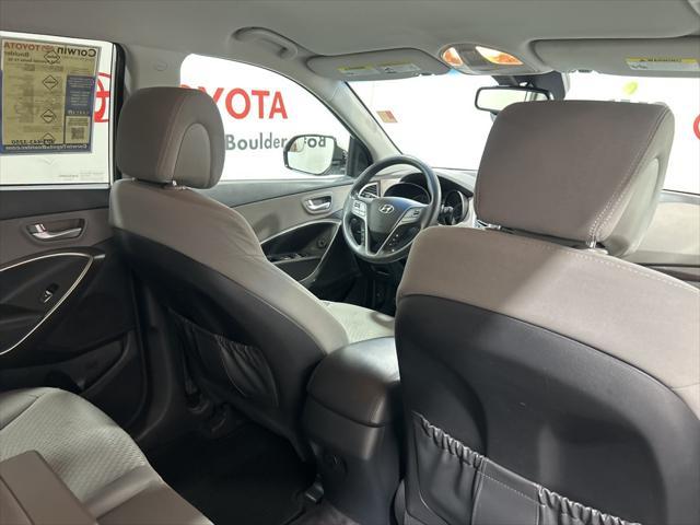 used 2018 Hyundai Santa Fe car, priced at $14,500
