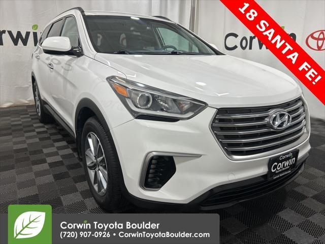 used 2018 Hyundai Santa Fe car, priced at $14,200