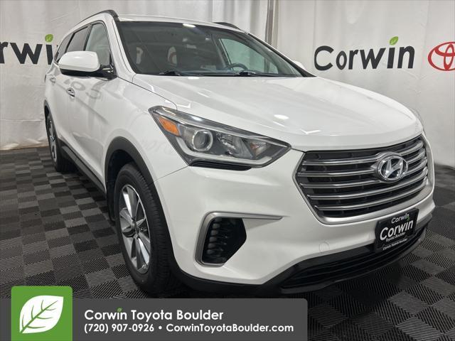 used 2018 Hyundai Santa Fe car, priced at $14,500