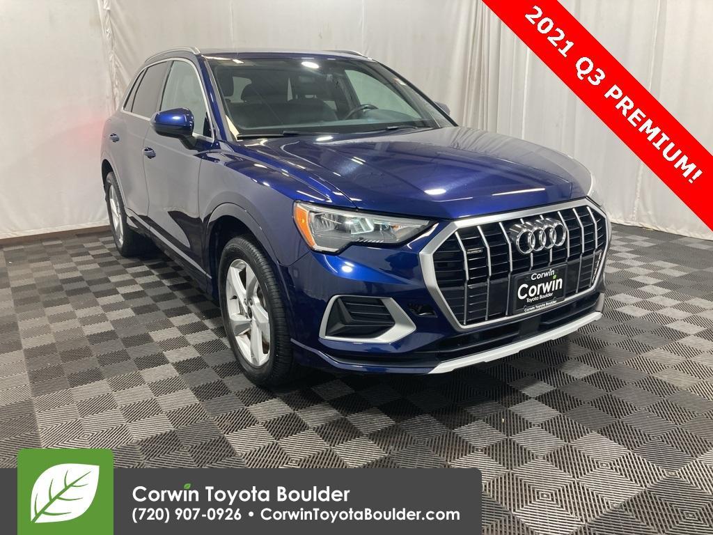 used 2021 Audi Q3 car, priced at $19,000