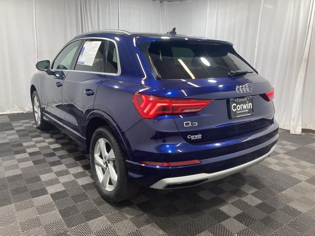 used 2021 Audi Q3 car, priced at $19,000