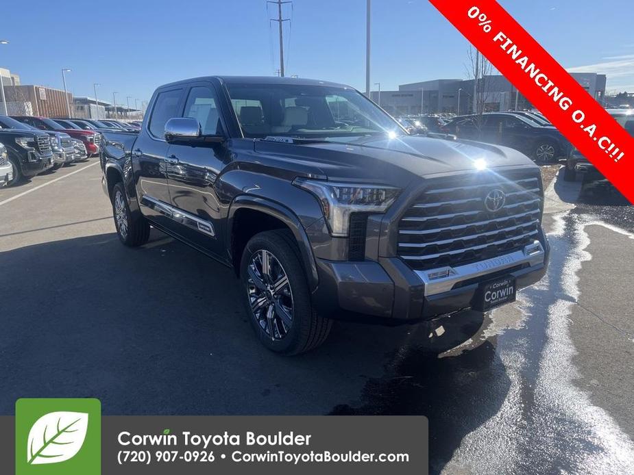 new 2024 Toyota Tundra Hybrid car, priced at $76,000