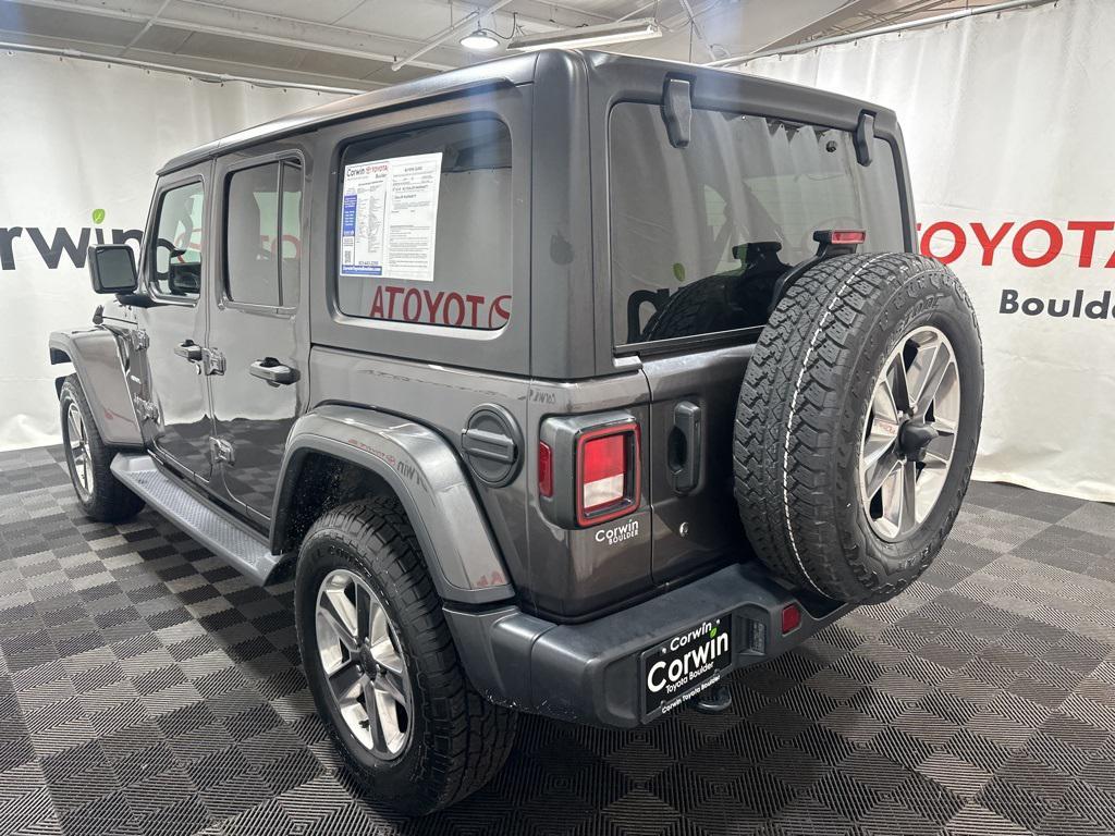 used 2020 Jeep Wrangler Unlimited car, priced at $28,350