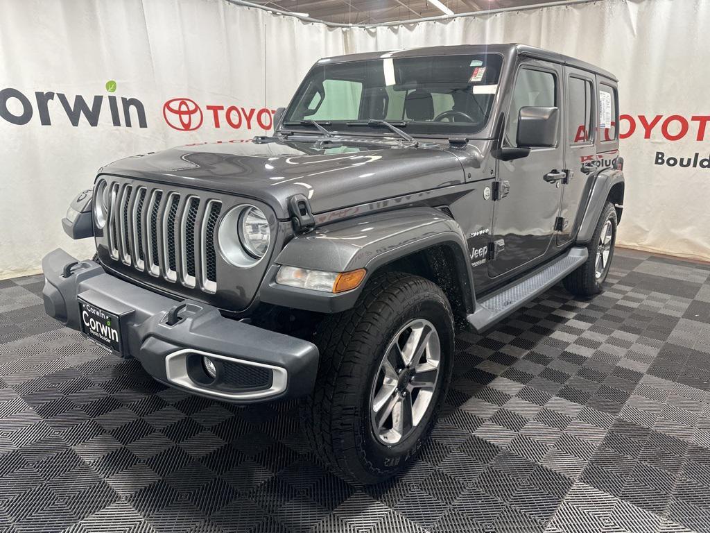 used 2020 Jeep Wrangler Unlimited car, priced at $28,350