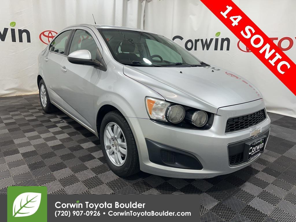 used 2014 Chevrolet Sonic car, priced at $5,000