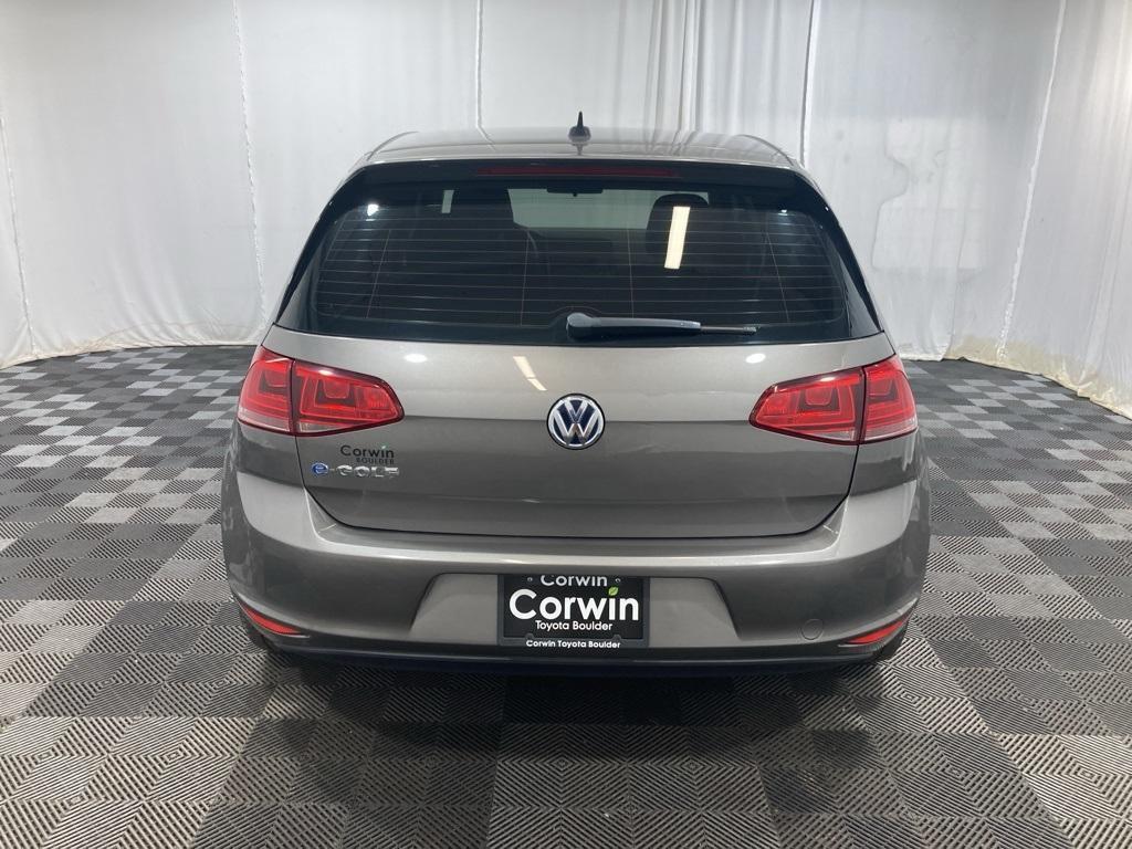 used 2016 Volkswagen e-Golf car, priced at $8,650