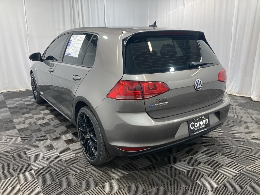 used 2016 Volkswagen e-Golf car, priced at $8,650