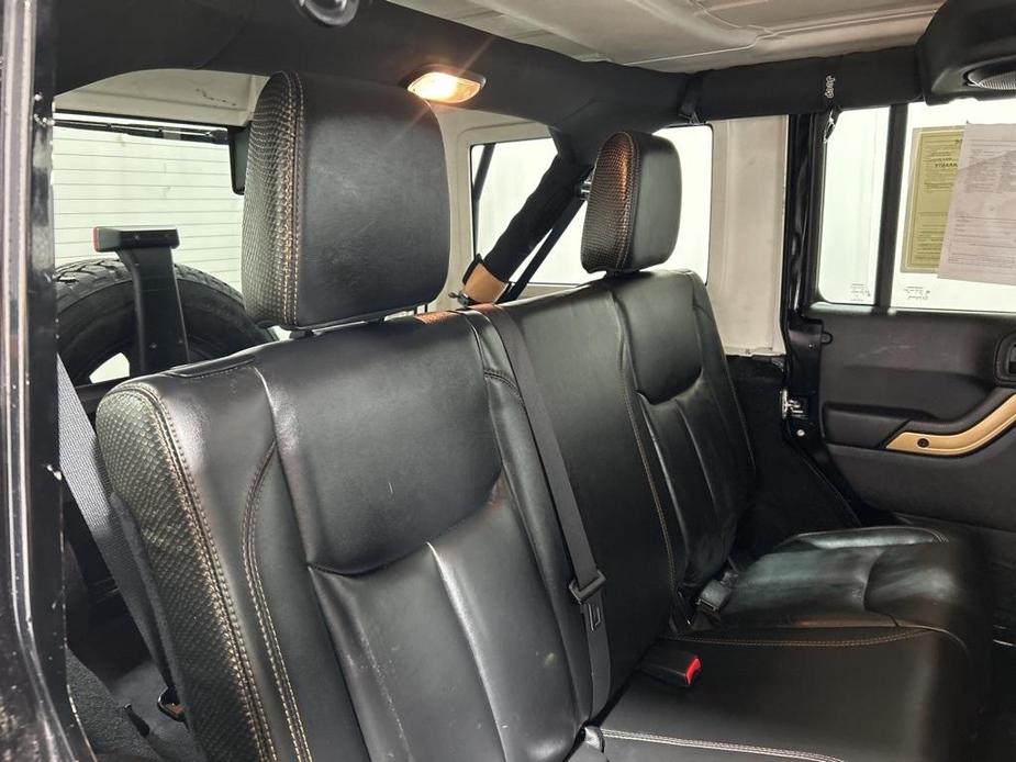 used 2014 Jeep Wrangler Unlimited car, priced at $15,650