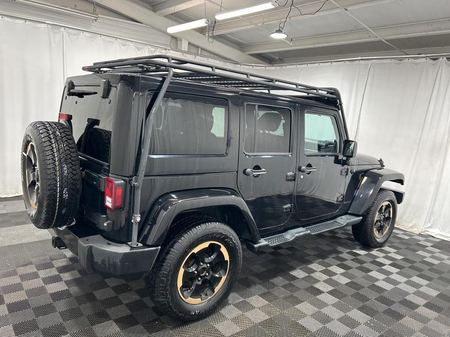 used 2014 Jeep Wrangler Unlimited car, priced at $15,650