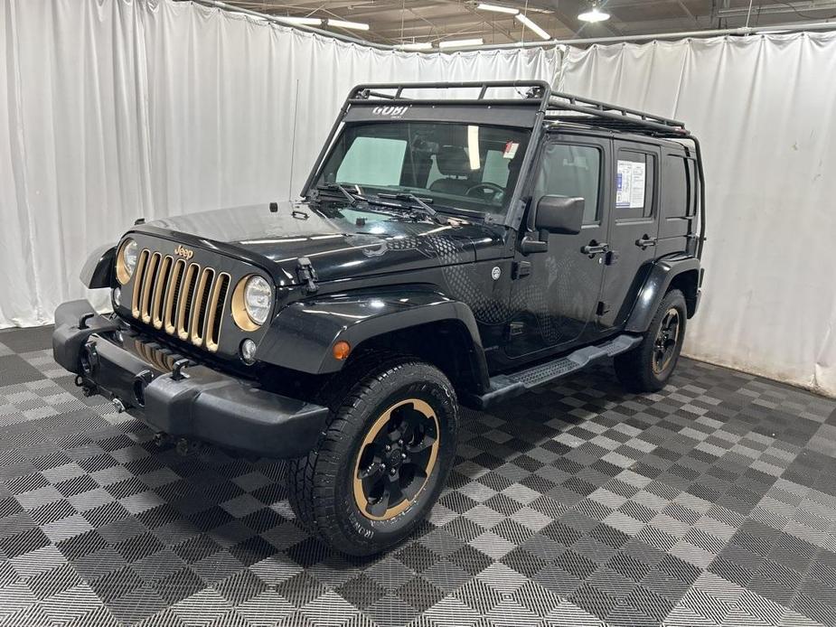 used 2014 Jeep Wrangler Unlimited car, priced at $15,650