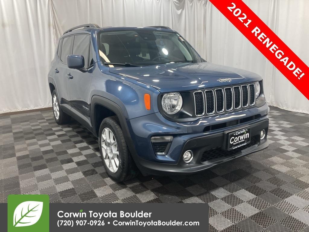 used 2021 Jeep Renegade car, priced at $18,500