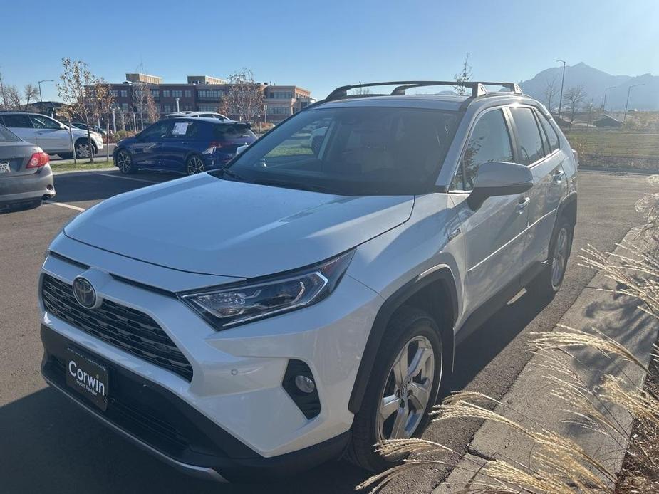 used 2021 Toyota RAV4 Hybrid car, priced at $38,000