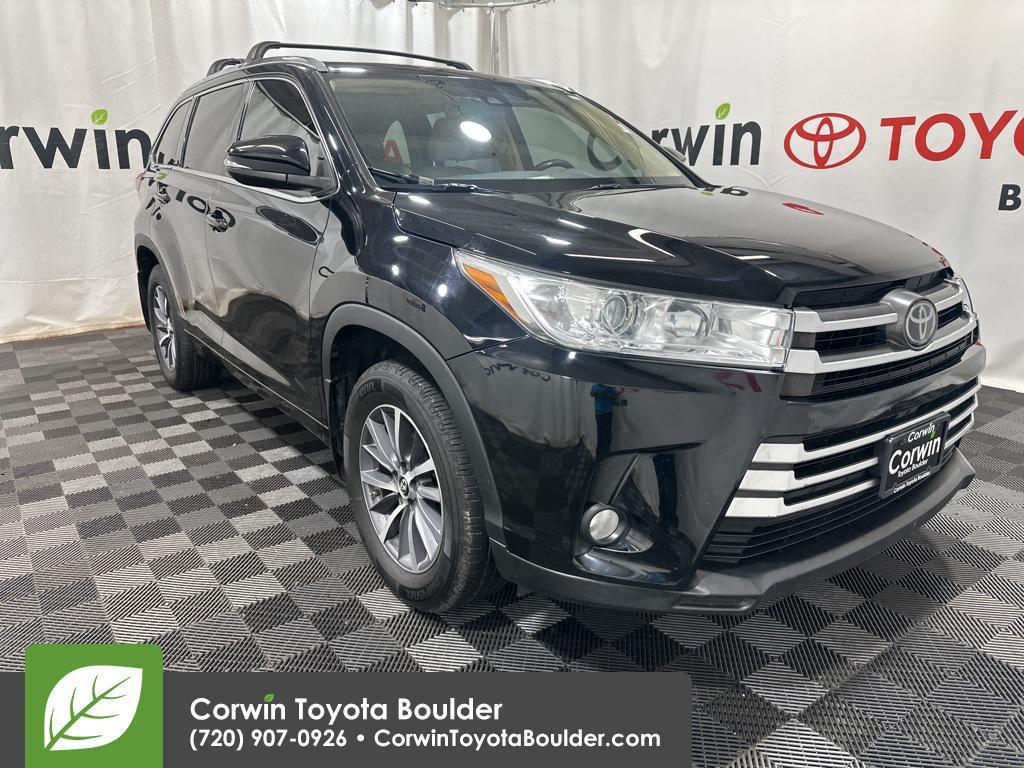 used 2018 Toyota Highlander car, priced at $23,650