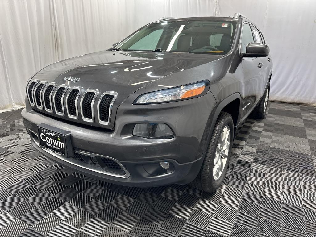 used 2015 Jeep Cherokee car, priced at $13,000