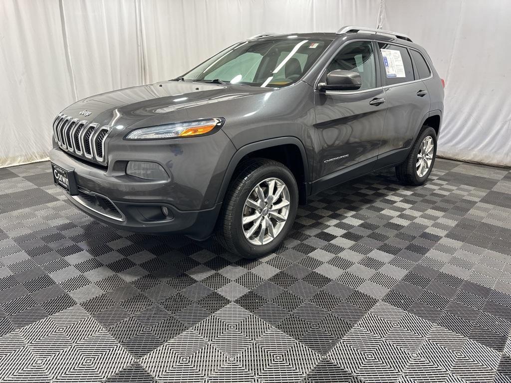 used 2015 Jeep Cherokee car, priced at $13,000