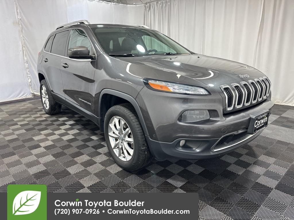 used 2015 Jeep Cherokee car, priced at $13,000