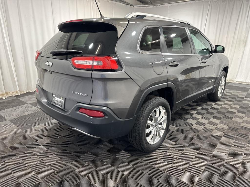 used 2015 Jeep Cherokee car, priced at $13,000