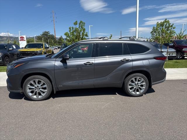 used 2023 Toyota Highlander Hybrid car, priced at $48,500